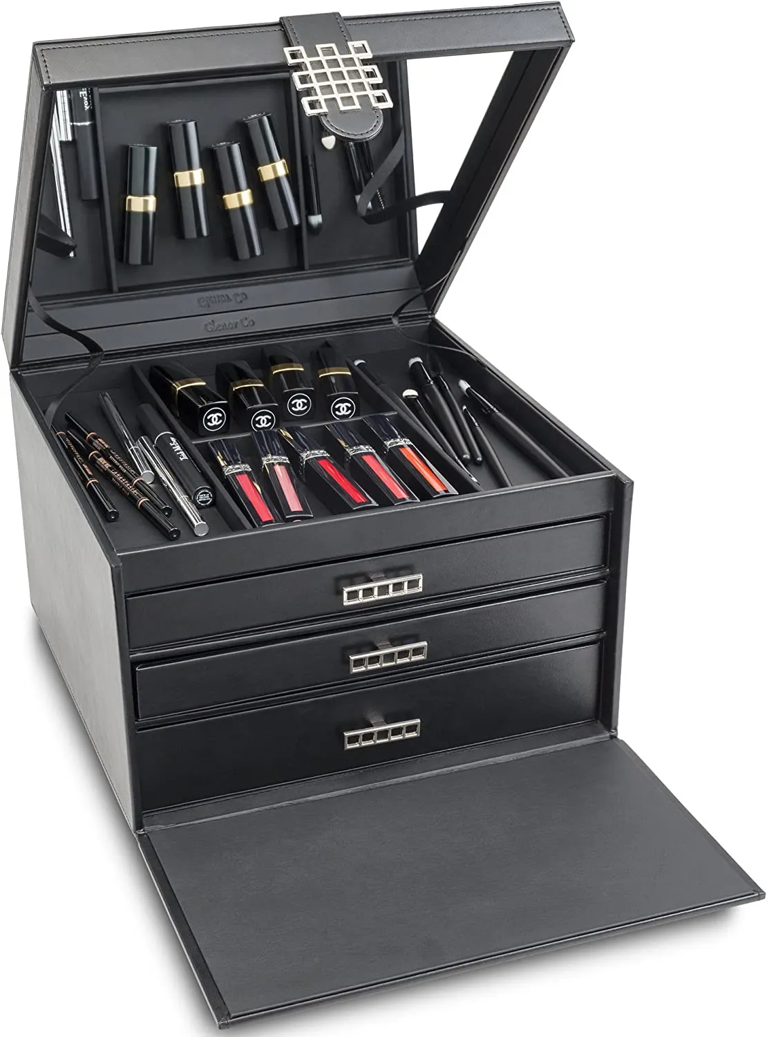 Women's Luxury Bundle - Jewelry Organizer Box   Makeup Organizer Box