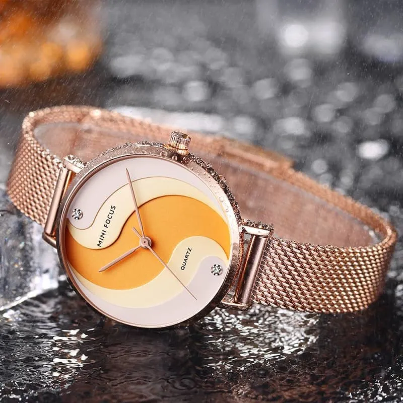 Women's Whirl Dial Watches