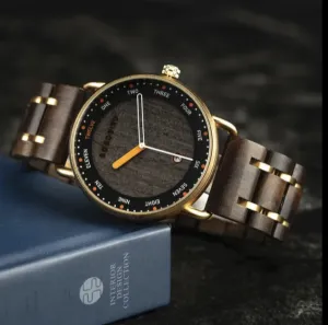 Wooden Quartz Watch