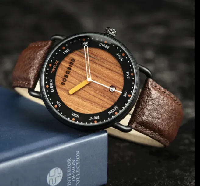 Wooden Quartz Watch