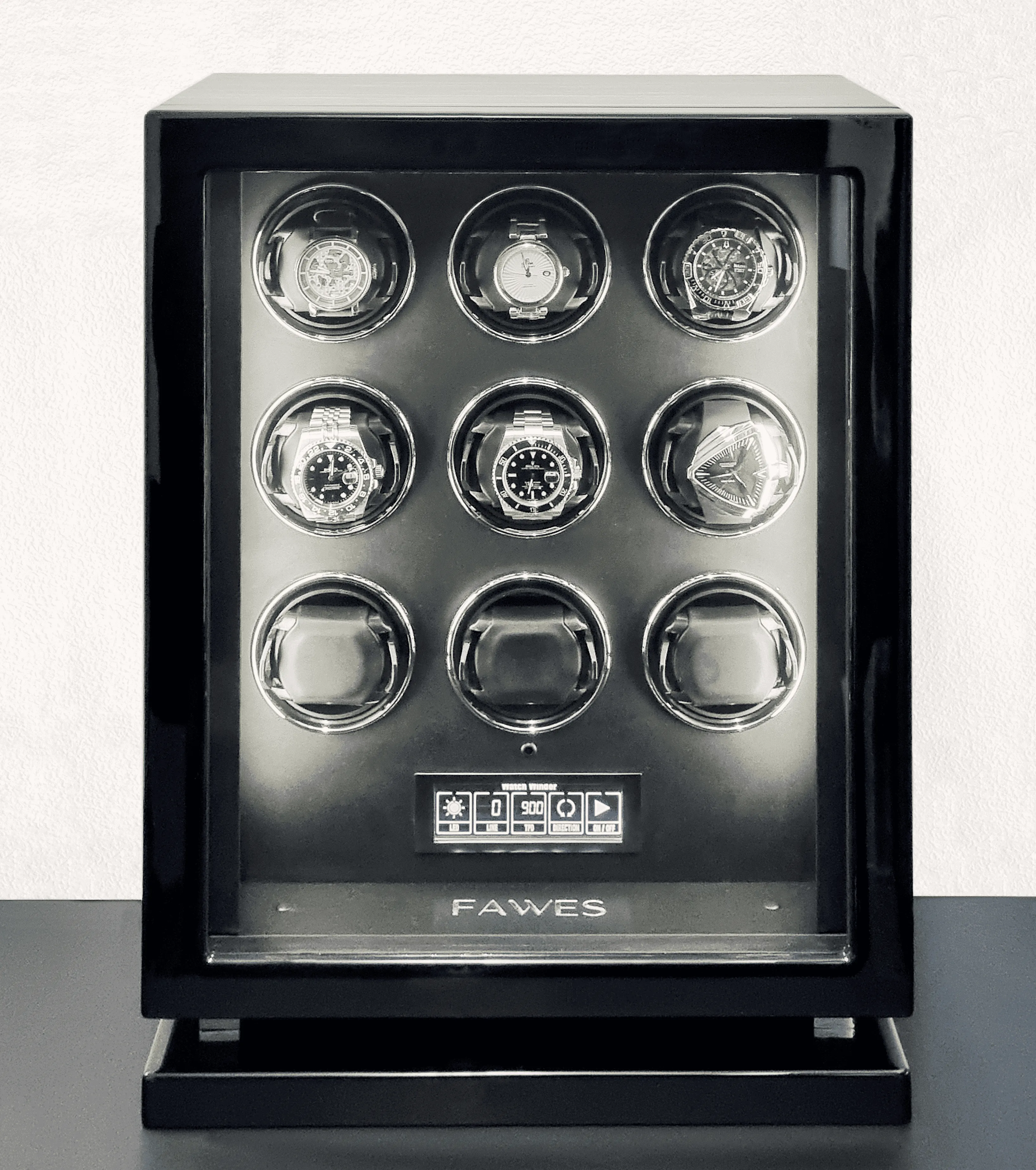 X63 Watch Winder with Biometric Access - 9 Epitope