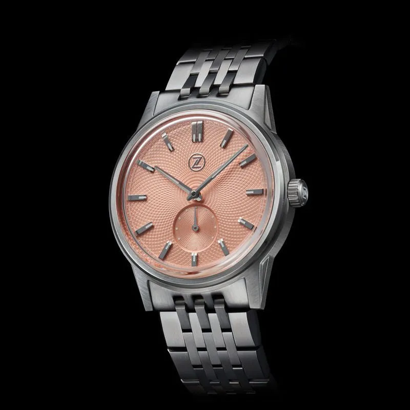 Zelos Nova Salmon - Swiss&nbsp;ETA&nbsp;7001 Top&nbsp;Grade&nbsp;Mvmt LE