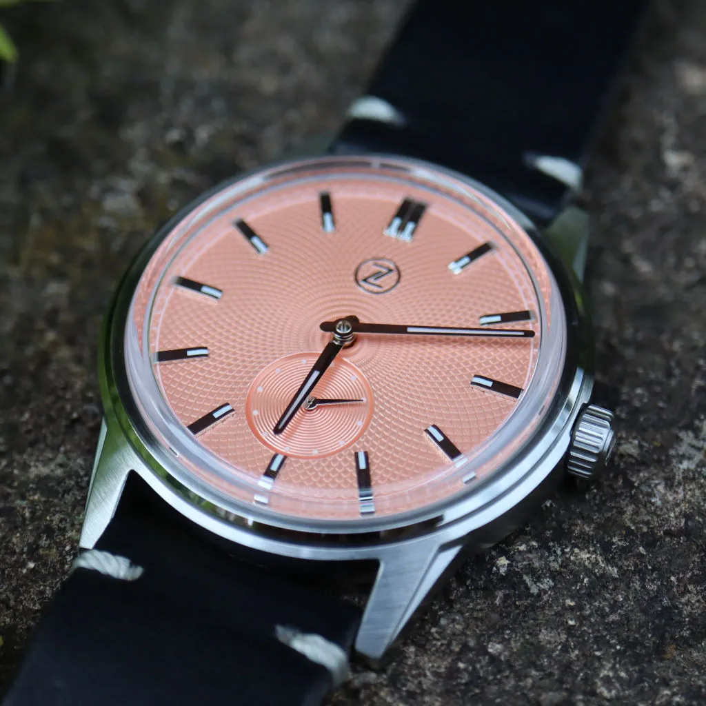 Zelos Nova Salmon - Swiss&nbsp;ETA&nbsp;7001 Top&nbsp;Grade&nbsp;Mvmt LE